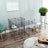 Pet Playpen - Metal Mesh - Black - Customisable Fence with Door for Small Animals