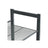 5-Tier Metal Mesh Shoe Rack - Cool Grey - Stackable Design for 15 to 20 Pairs of Shoes