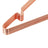 Metal Clothes Hanger - Rose Gold - Chromium-plated