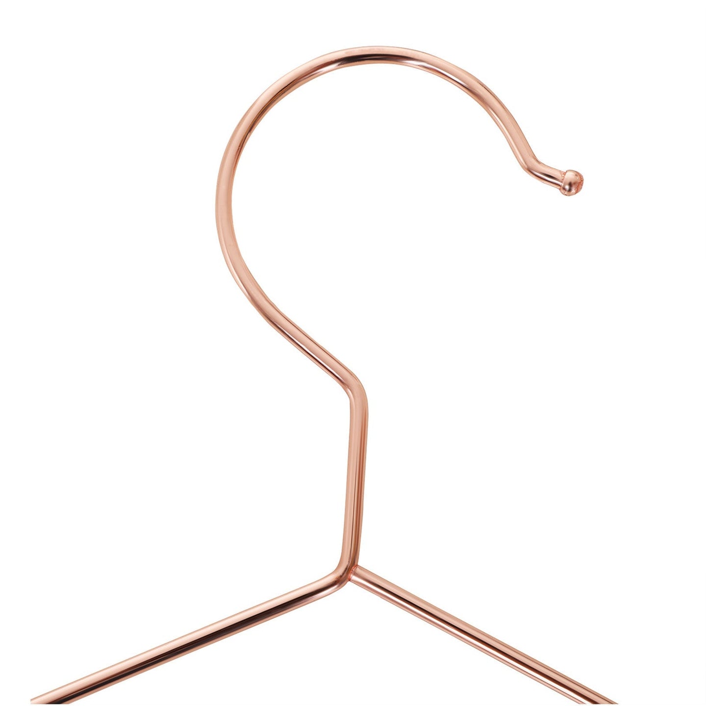 Metal Clothes Hanger - Rose Gold - Chromium-plated