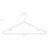 Metal Clothes Hanger - Rose Gold - Chromium-plated