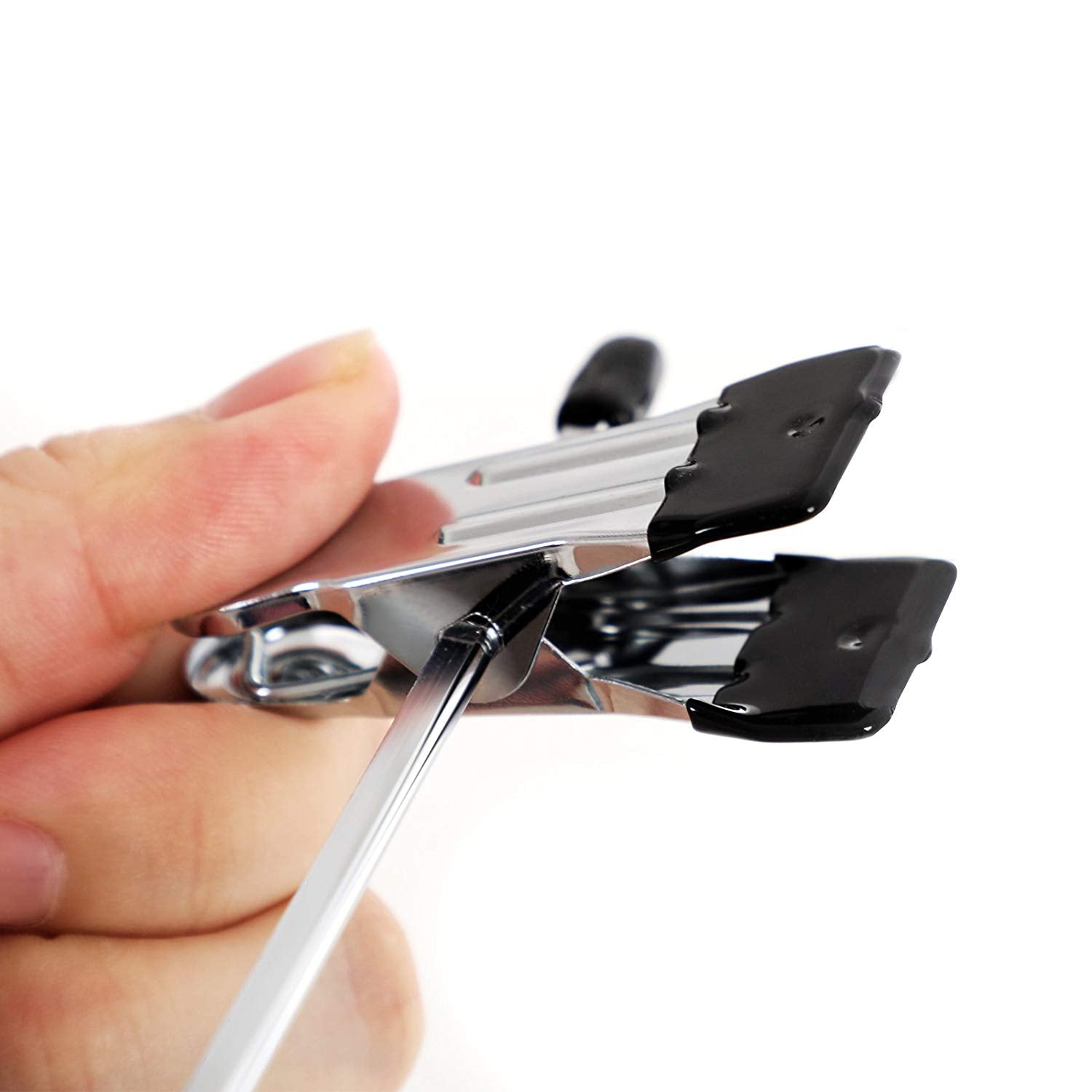 Metal Trouser Hangers - Silver - Chrome-Plated