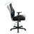Mid-back Office Chair - Mesh - Black - Ergonomic with Adjustable Lumbar Support and Armrests