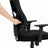 Mid-back Office Chair - Mesh - Black - Ergonomic with Adjustable Lumbar Support and Armrests