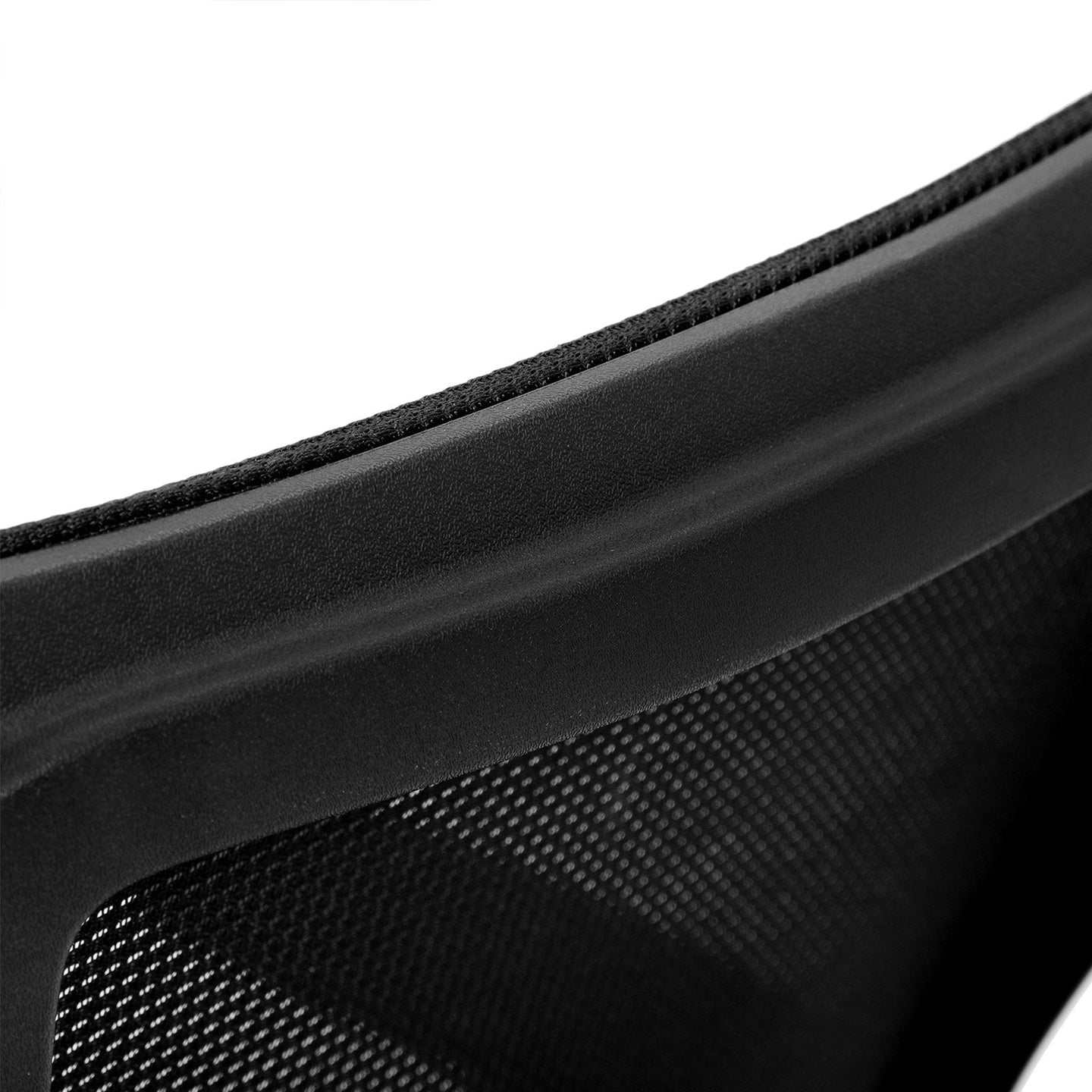 Mid-back Office Chair - Mesh - Black - Ergonomic with Adjustable Lumbar Support and Armrests
