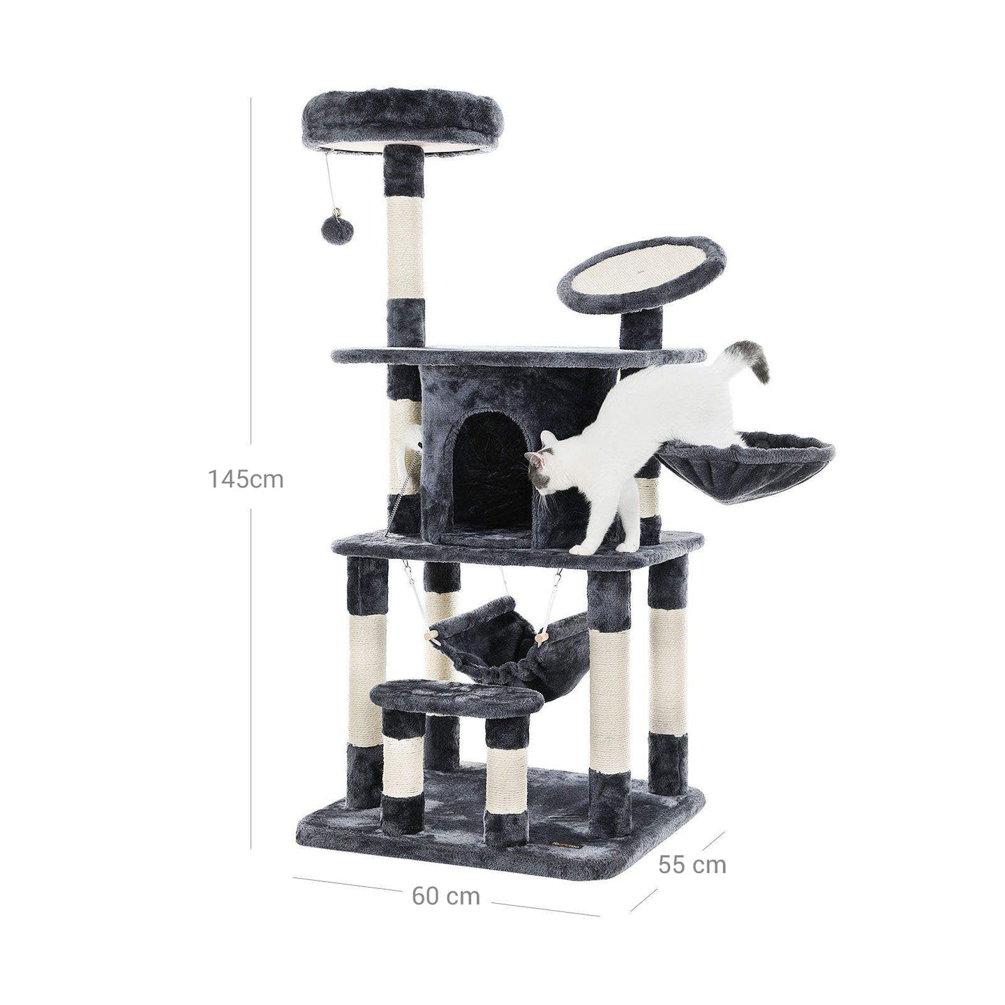 Cat Tree - Wood - Multi-level