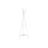 Coat Rack Stand - Faux Marble - White