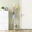 Coat Rack Stand - Faux Marble - White