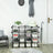 Modular Cube Shoe Organizer - Metal Wire - White - DIY Closet Cabinet with Modular Shelving Grids
