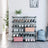 Modular Storage Shelf Unit - Metal Wire - Black - Interlocking Design for Entryway Closet