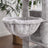 Cat Tower - 3-Level with Cat Caves - Engineered Wood - Light Grey