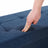 Storage Ottoman - Fabric - Navy Blue - Foldable with 80L Capacity