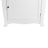 Nightstand - White - Wooden
