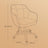 Adjustable Desk Chair - Cotton-Linen Fabric - Grey - Armrests and 110 kg Load Capacity