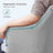 Office Chair - Linenette Fabric - Grey - Ergonomic Design with Adjustable Height and Armrests