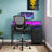 Ergonomic Mesh Office Chair - Black - Adjustable Lumbar Support and Flip-up Armrests