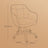 Accent Chair - Cotton-Linen Fabric - Beige - Adjustable Height