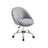 Office Chair - Foam - Dove Grey - Swivel Design with Adjustable Height