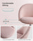 Swivel Office Chair - Foam Padding - Adjustable Height