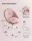 Swivel Office Chair - Foam Padding - Adjustable Height