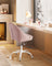 Swivel Chair - Velvet - Jelly Pink - Foam Padding