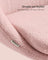 Office Chair - Teddy Fleece and Foam - Jelly Pink