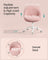 Office Chair - Teddy Fleece and Foam - Jelly Pink