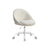 Office Chair - Teddy Fleece and Foam - Jelly Pink