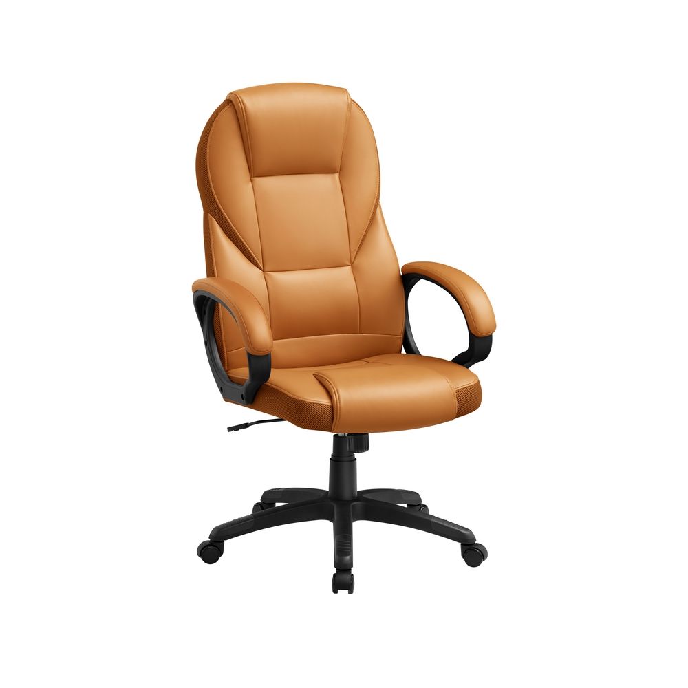 High Back Executive Office Chair - Black - Durable Material
