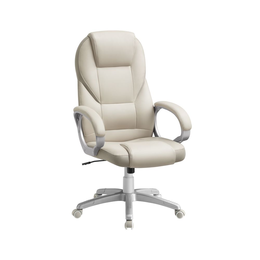 High Back Executive Office Chair - Black - Durable Material