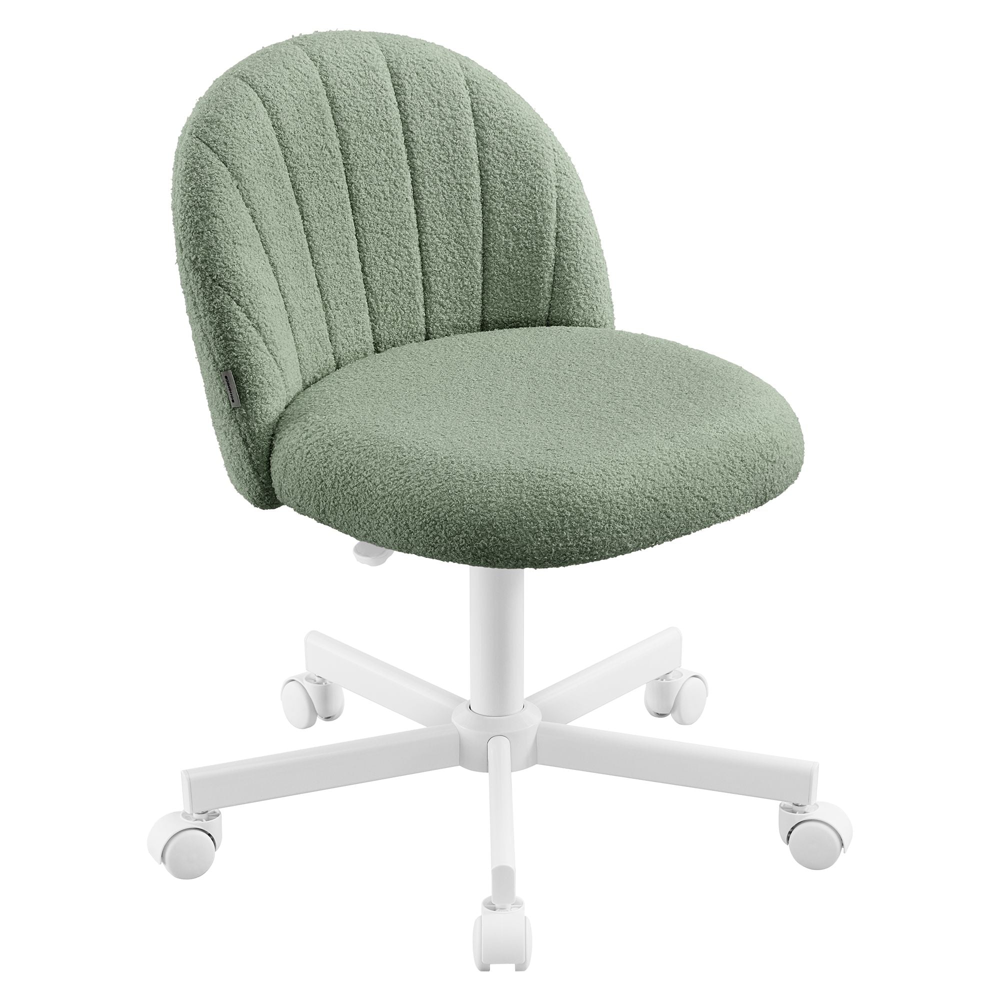 Vanity Stool - Upholstered - Laurel Green - 60 x 60 x 70.5-83.5 cm