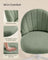 Vanity Stool - Upholstered - Laurel Green - 60 x 60 x 70.5-83.5 cm