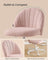 Swivel Office Chair - 23.6" - Teddy Fleece - Height Adjustable