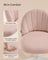Swivel Office Chair - 23.6" - Teddy Fleece - Height Adjustable