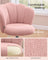 Swivel Office Desk Chair - Foam and PU Plastic - Jelly Pink