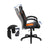 Swivel Computer Chair - PU - Blue - Racing Sport Design with Tilt Function