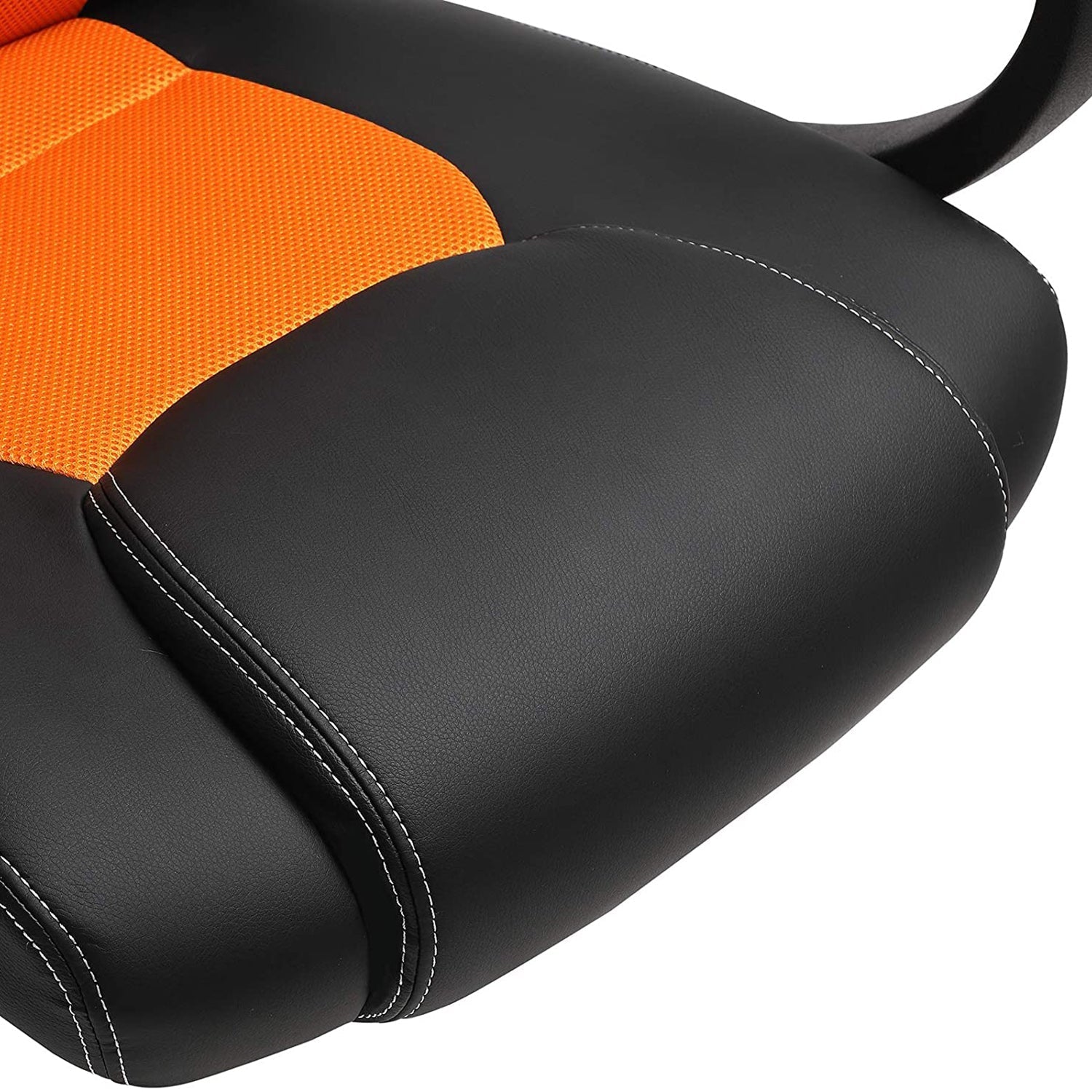 Swivel Computer Chair - PU - Blue - Racing Sport Design with Tilt Function