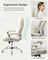 Office Chair - PU - Cream White - High Back