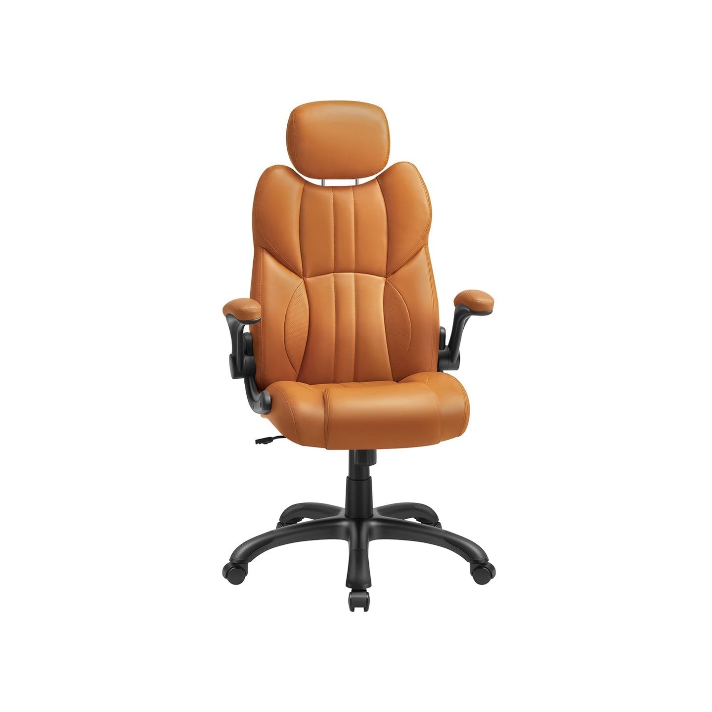 Ergonomic Gaming Chair - PU - Cream White - Height Adjustable with Tilt Function