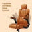 Ergonomic Gaming Chair - PU - Brown - Adjustable Headrest