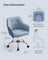 Height-Adjustable Office Chair - Steel Frame - Misty Blue - Ergonomic Design