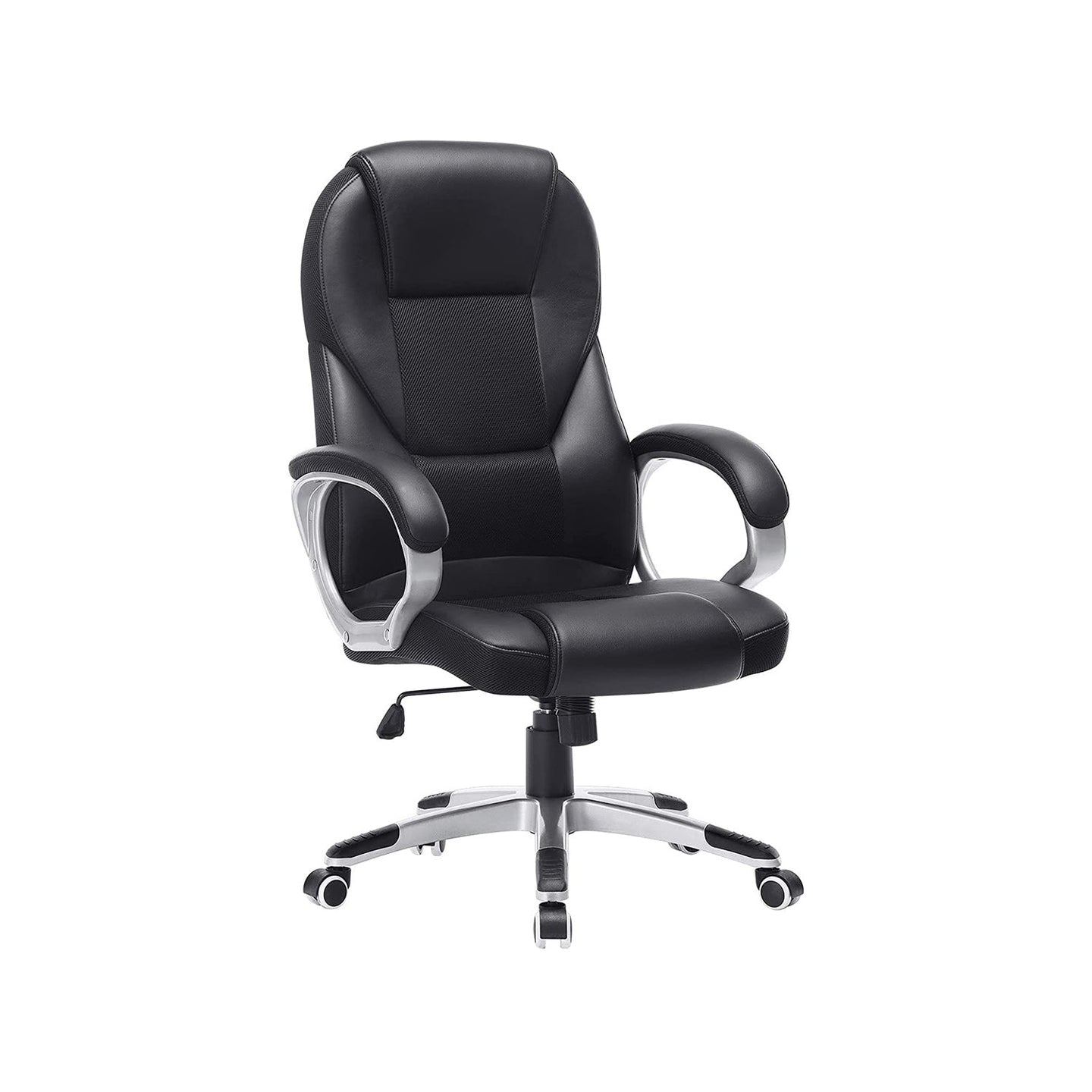 High Back Executive Office Chair - Black - Durable Material
