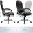 High Back Executive Office Chair - Black - Durable Material