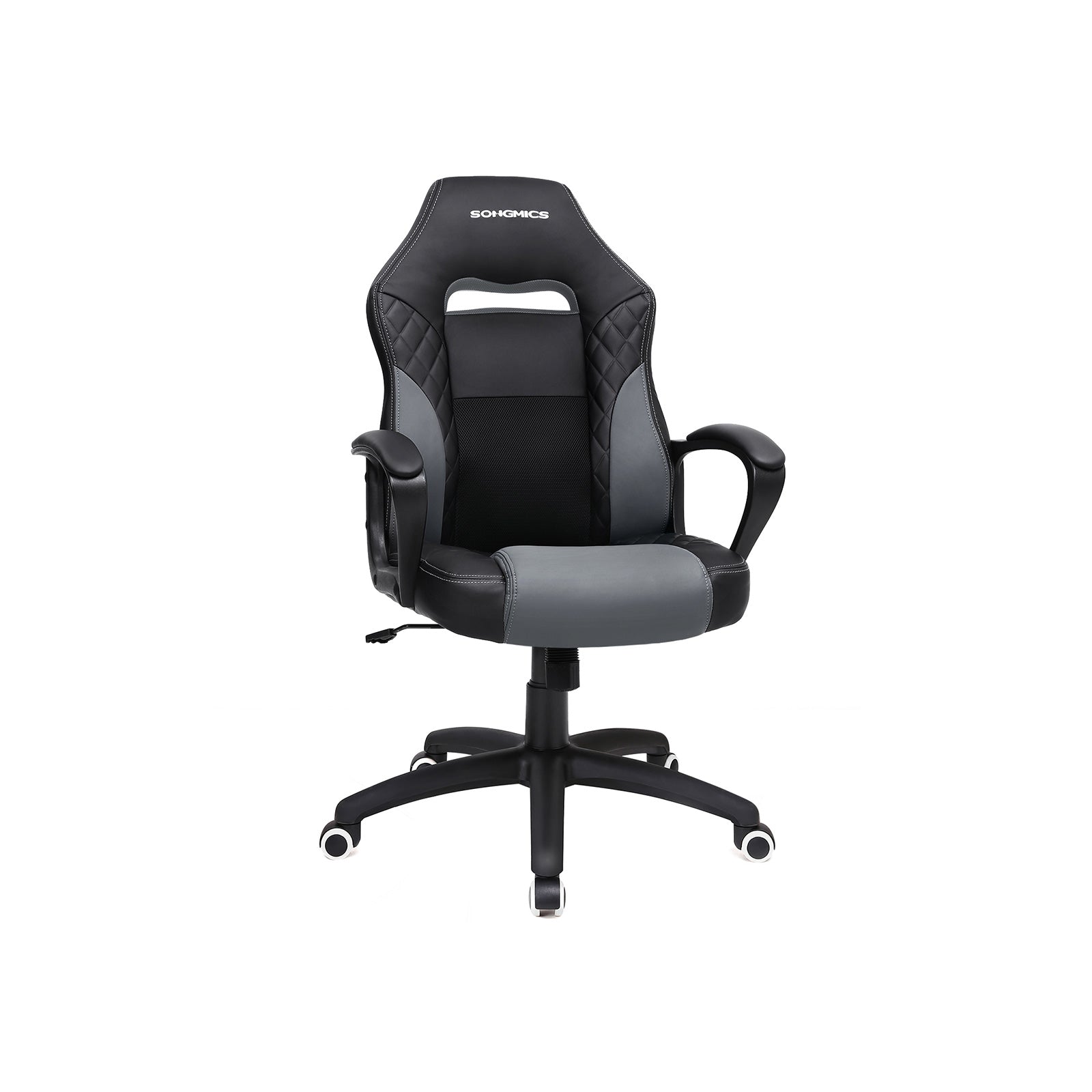Racing Sport Office Chair - PU - Black-Grey - Tilt Function