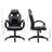 Swivel Computer Chair - PU - Blue - Racing Sport Design with Tilt Function