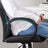 Swivel Computer Chair - PU - Blue - Racing Sport Design with Tilt Function