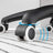 Swivel Computer Chair - PU - Blue - Racing Sport Design with Tilt Function