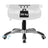 Swivel Office Chair - PU - Black - Adjustable Headrest and Flip-Up Armrests