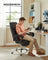 Office Chair - Black - with High Backresk and Adjustable Height