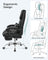 Office Chair - Black - with High Backresk and Adjustable Height